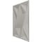 Ekena Millwork 19 5/8in. W x 19 5/8in. H Marquise EnduraWall Decorative 3D Wall Panel Covers 2.67 Sq. Ft. WP20X20MQBGL - alternate 5